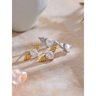 Wing Stud Earrings for Women