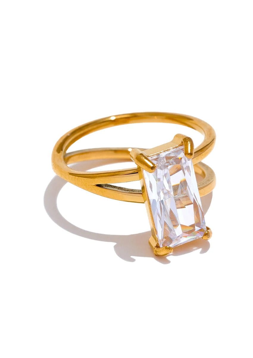 Wrap Diamond Gold Ring