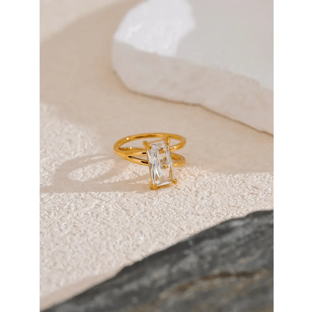 Wrap Diamond Gold Ring