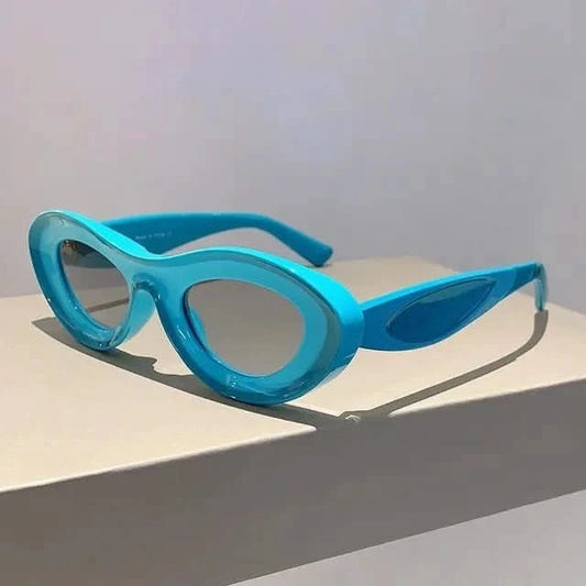 Full Blue Y2K Sunglasses
