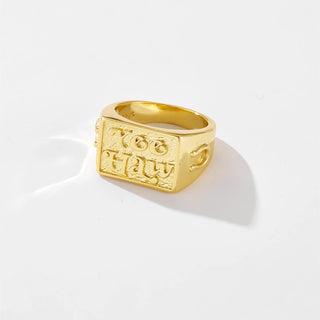 Yeehaw Gold Ring - Mabel Love Co - Rings