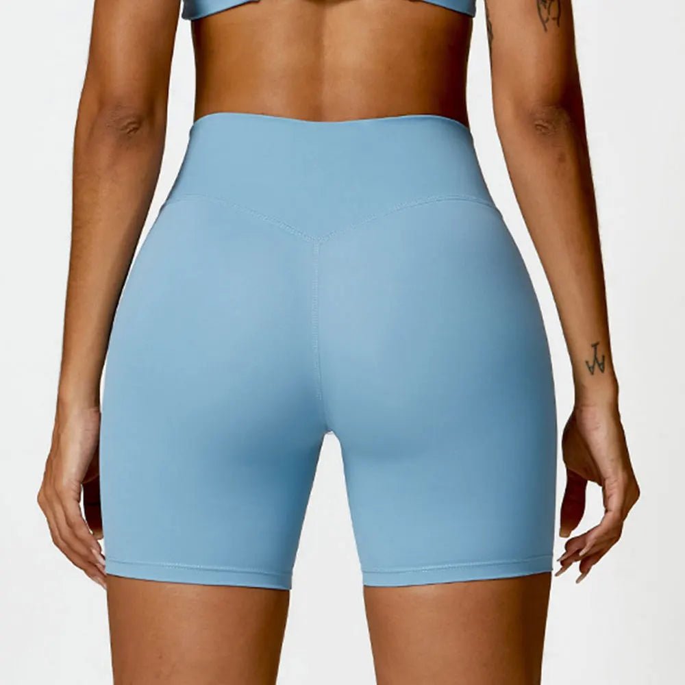 Yoga Shorts - Blue 2