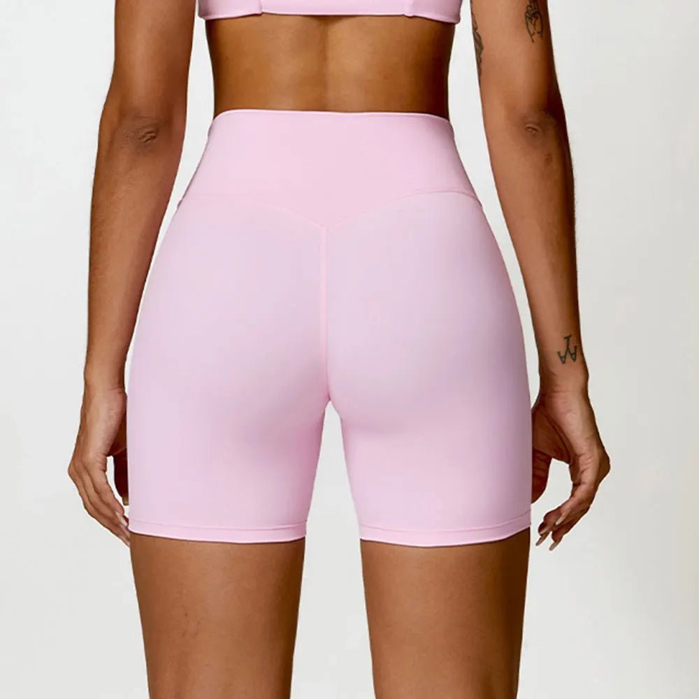 Yoga Shorts - Pink 2