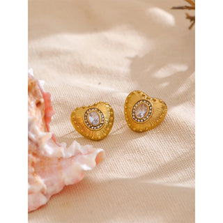 Gold Stud Earring - Mabel Love Co