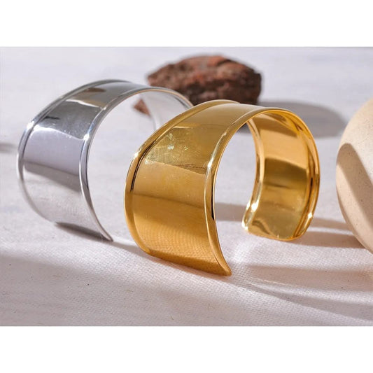 Silver Wide Cuff